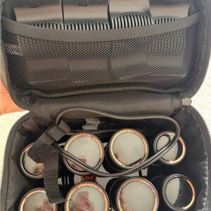 Luxe Black Hair Rollers Set